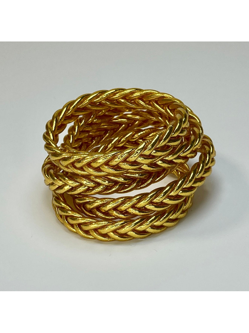 JONC BOUDDHISTE TRESSE GOLD