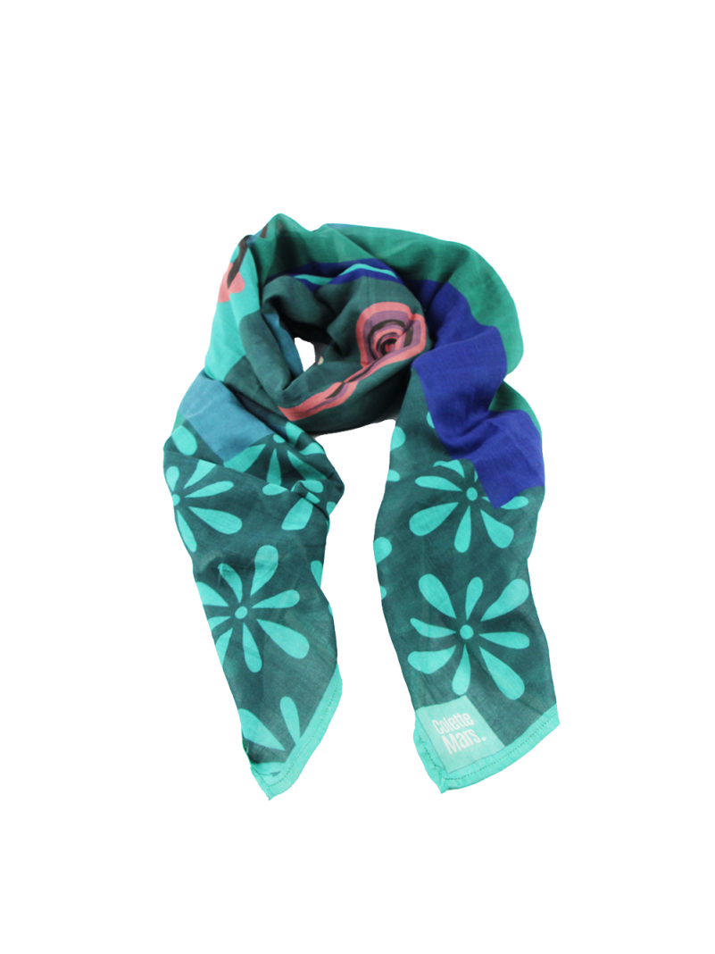 FOULARD BUFFALO BLUE