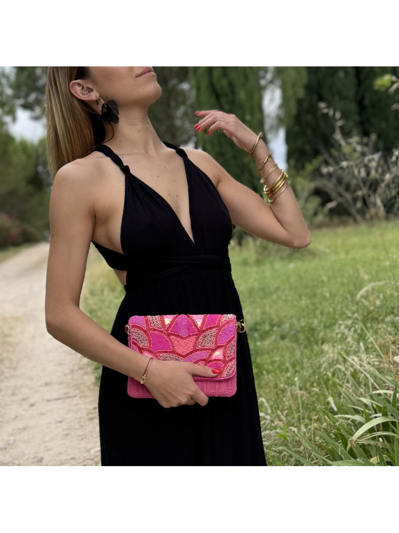 ROBE LONGUE KAMEA BLACK
