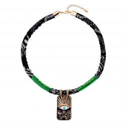 COLLIER HIPANEMA TAROT NOIR