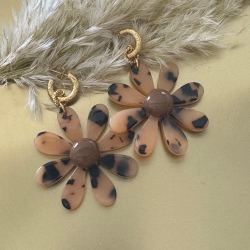 BOUCLES D'OREILLES JOLIE FLEUR