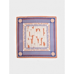 FOULARD SKYLINE ORANGE