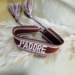 BRACELET JADORE MARRON