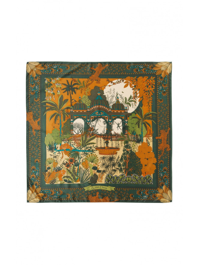 FOULARD WILD MEDIUM AMBER PALACE