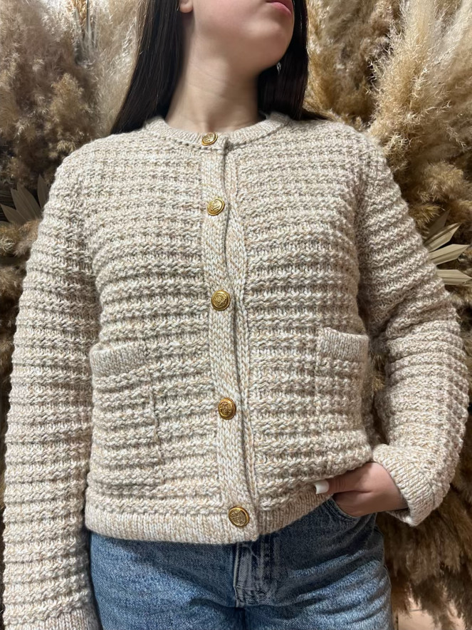 GILET LEVENI BEIGE