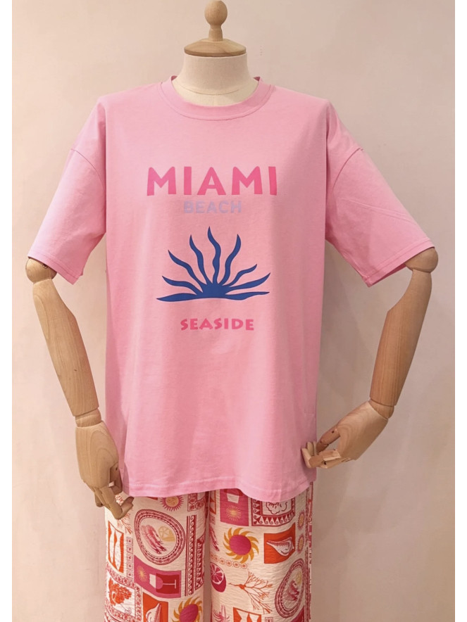TEE-SHIRT MAGIC CITY ROSE